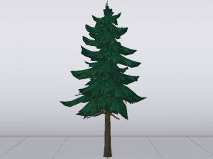 Spruce Tree Modello 3D