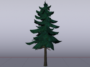 Spruce Tree Modello 3D