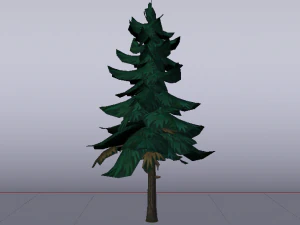 Spruce Tree 3D Model