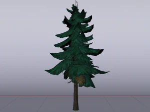 Spruce Tree 3D Model