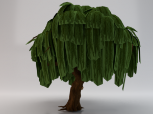 Willow Tree 3D Model