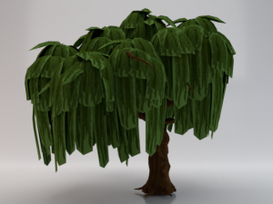 Willow Tree 3D Model