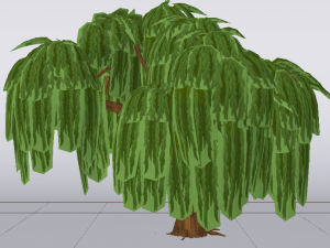 Willow Tree 3D Model