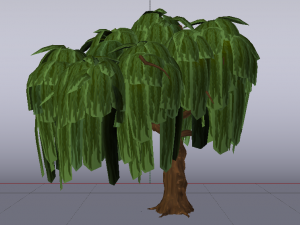 Willow Tree 3D Model