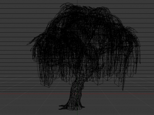 Willow Tree 3D Model