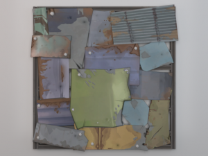 Metal Floor Modelo 3D