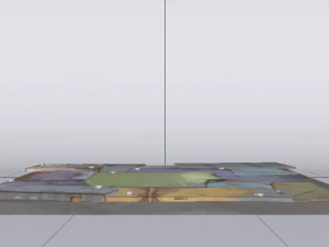Metal Floor 3D Model