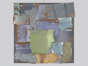 Metal Floor Modelo 3D