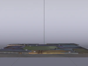 Metal Floor 3D Model