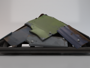 Metal Roof Modèle 3D