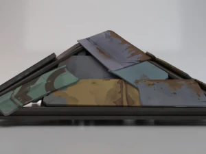 Metal Roof 3D Model