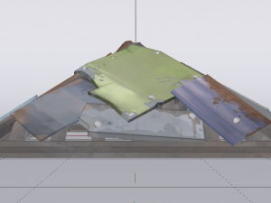 Metal Roof Modelo 3D