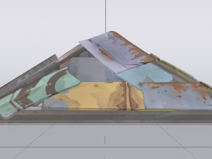 Metal Roof Modelo 3D