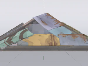 Metal Roof 3D Model