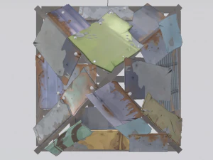 Metal Roof 3D Model