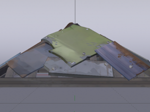 Metal Roof Modelo 3D