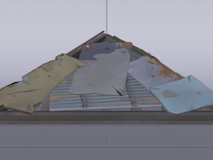 Metal Roof Modelo 3D