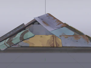 Metal Roof 3D Model