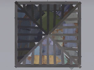Metal Roof 3D Model