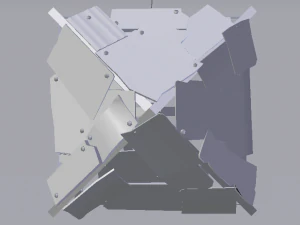 Metal Roof 3D Model