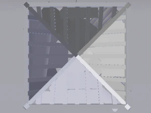 Metal Roof 3D Model
