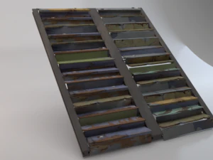 Scale Di Metallo Modello 3D