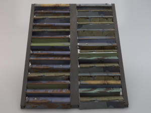 Metal Stairs Modelo 3D