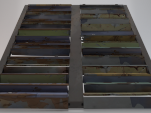 Metal Stairs Modelo 3D