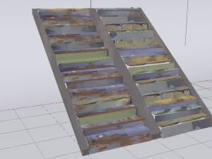Metal Stairs Modelo 3D