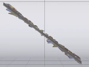Metal Stairs 3D Model