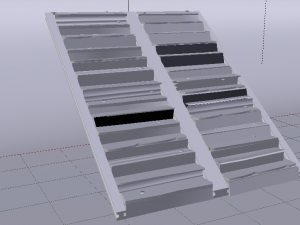 Metal Stairs Modelo 3D