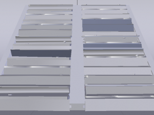 Metal Stairs Modelo 3D