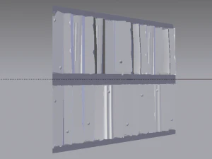 Metal Stairs 3D Model