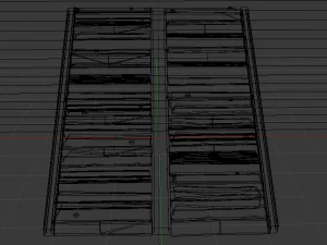 Metal Stairs 3D Model