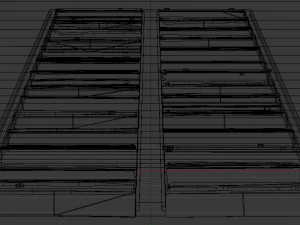 Metal Stairs 3D Model