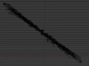 Metal Stairs 3D Model