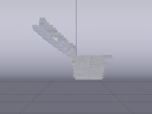 Corner Stairs Modello 3D