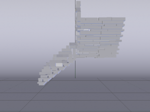Corner Stairs Modello 3D