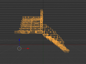 Corner Stairs Modello 3D