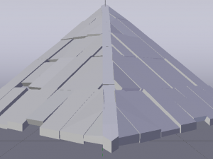 Brick Roof Modello 3D