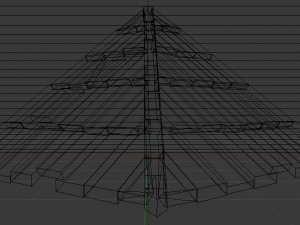 Brick Roof Modello 3D
