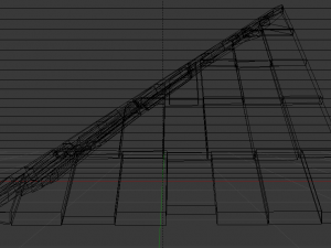 Brick Roof Modello 3D
