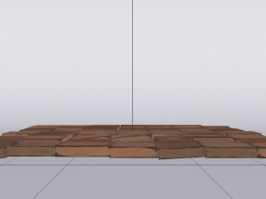 Brick Floor Model 3D