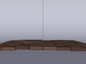 Brick Floor Model 3D