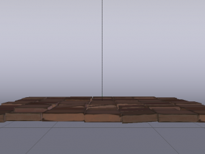 Brick Floor Model 3D