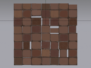 Brick Floor Model 3D