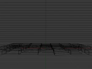 Brick Floor 3D Model