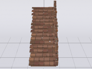 Brick Half Stairs 3D मॉडल