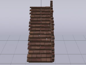 Brick Half Stairs 3D मॉडल
