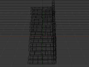 Brick Half Stairs 3D मॉडल